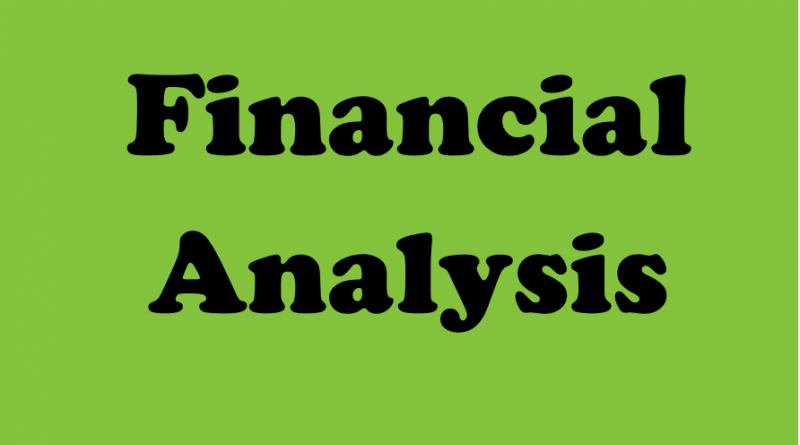 financial anaysis