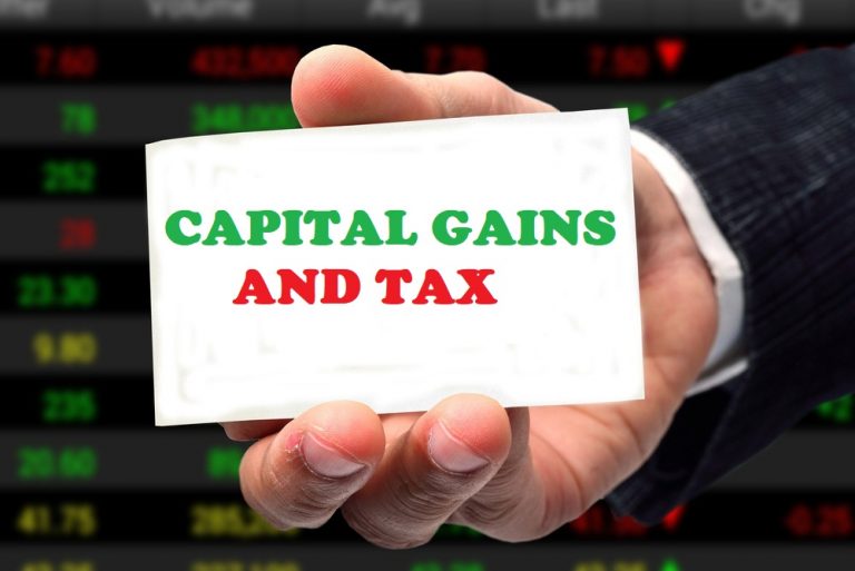 CAPITAL GAINS AND TAX