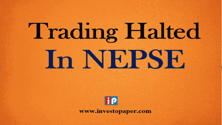 trading halted in nepse